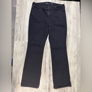 Old Navy Women's Black Flare Jeans